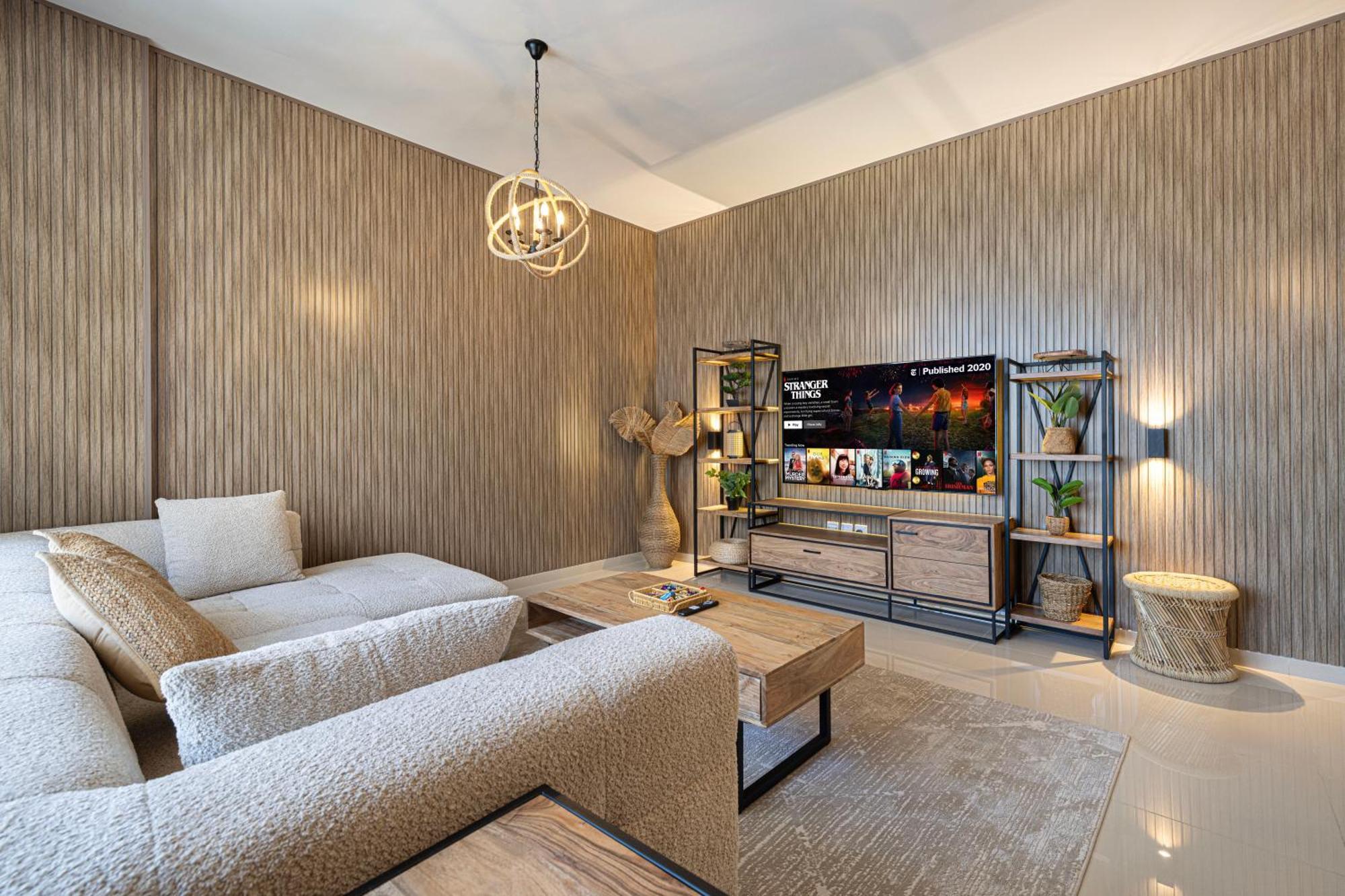 2 Bedroom Boho Nest By Blue Cloud Holidays Sharjah